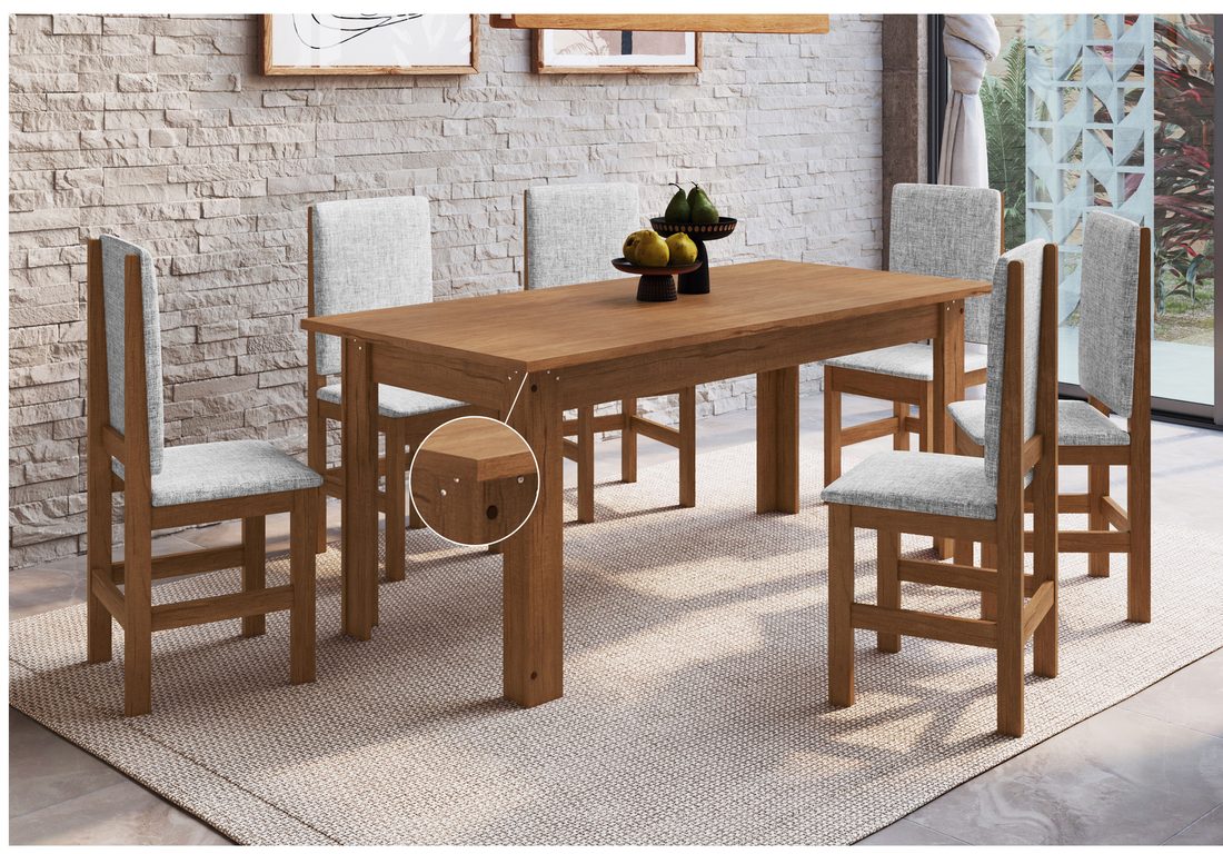Mesa de Jantar Industrial
